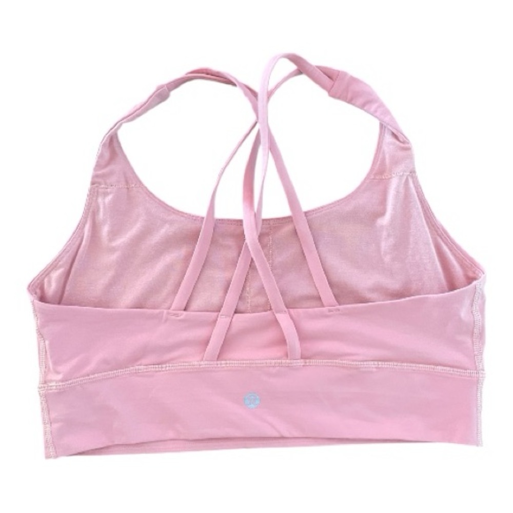 #105, Lululemon pink Energy bra, size 10 - Picture 2 of 3